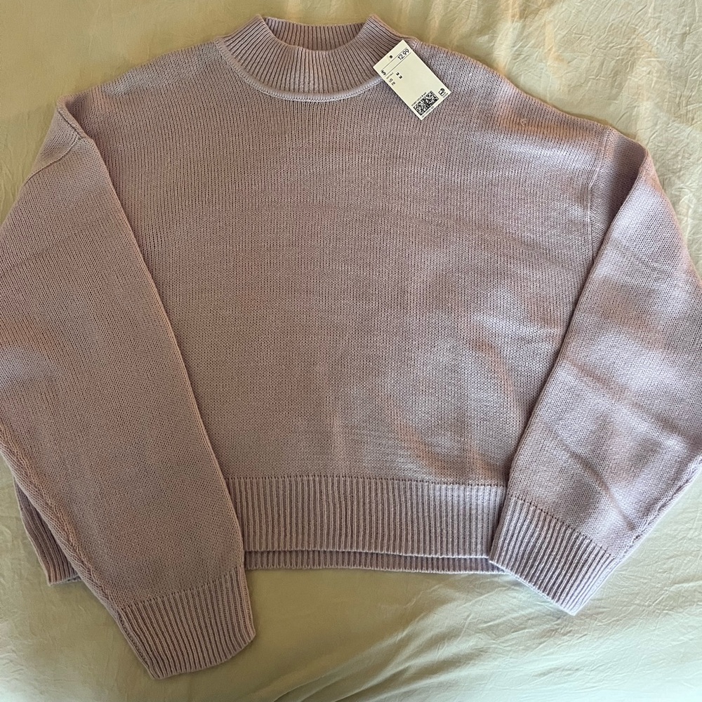 Purple H&M Sweater, Size Medium